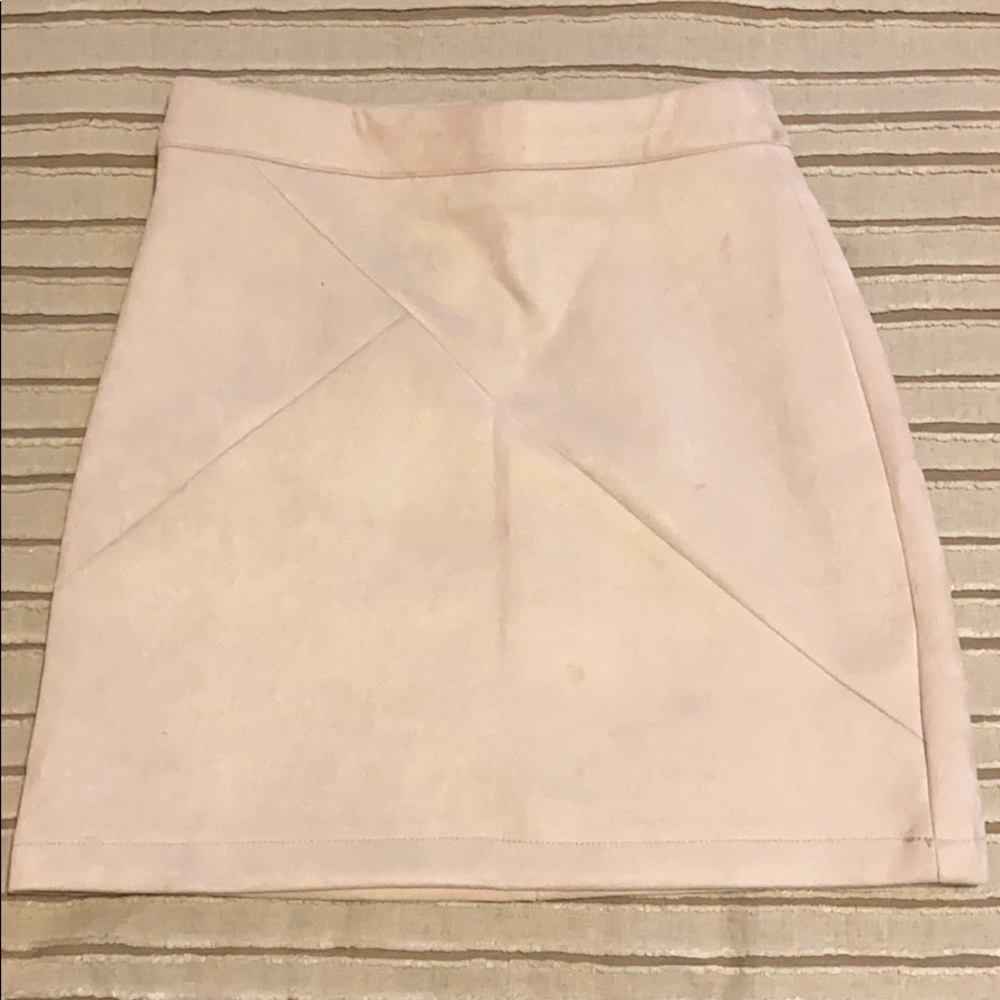 Blush Pink, Velvet Skirt